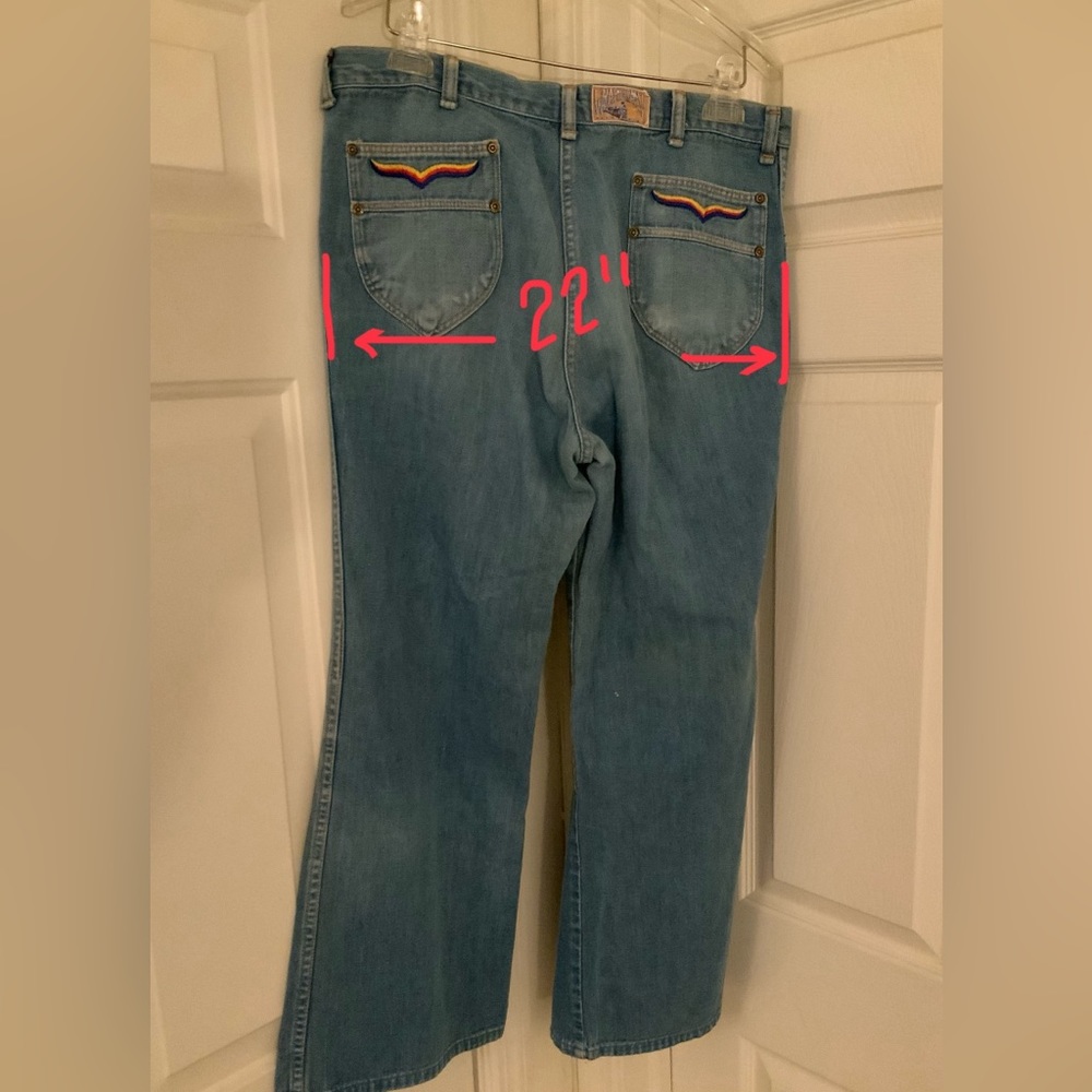 VINTAGE & GROOVY looking jeans. Wrapid Transit by Wrangler. - Picture 8 of 11